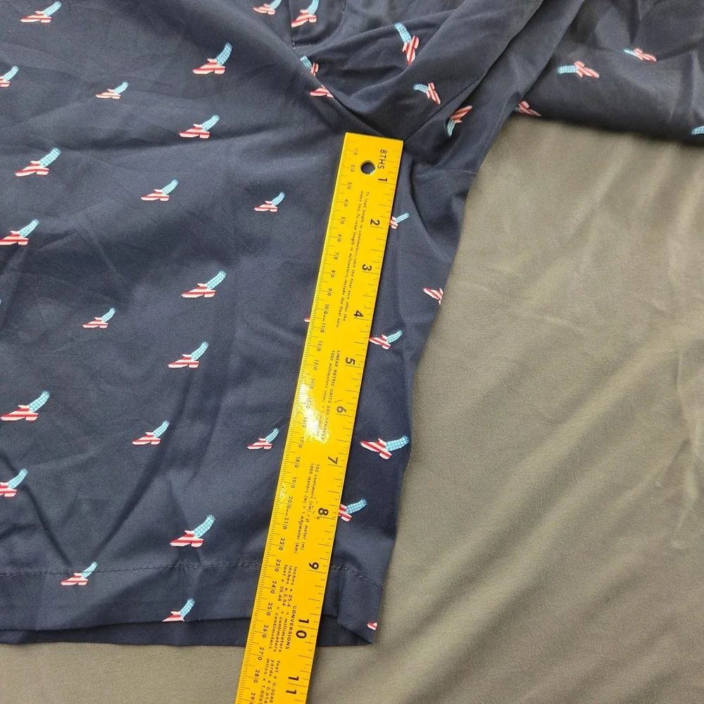 Walter Hagen Perfect 11 Golf Shorts Navy American Eagle Size 38 - Measured 37